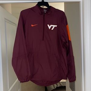 VT Nike Windbreaker Pullover Size Small